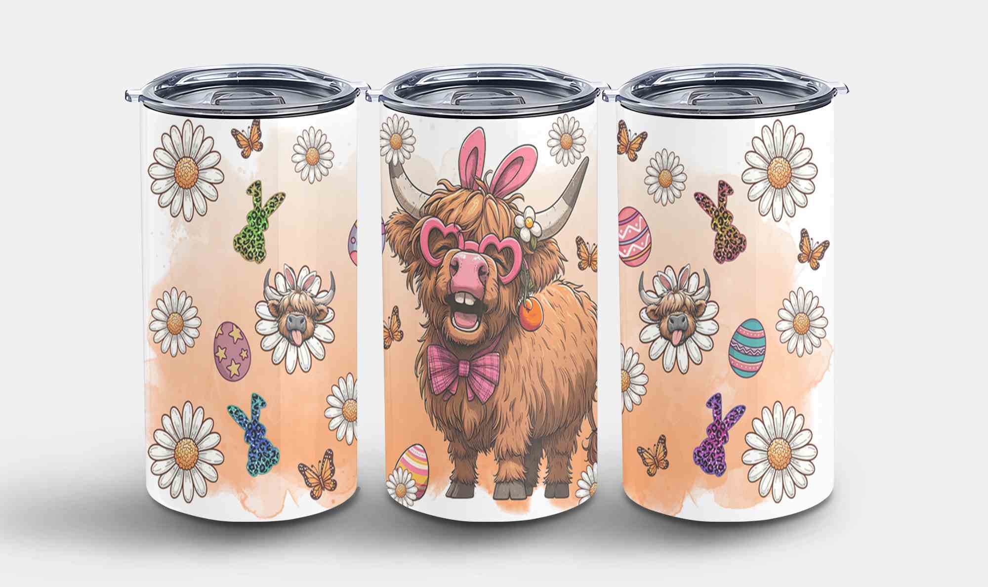 Highland Cow Easter-10385